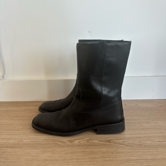 GUCCI LEATHER BOOTS - Picture 6 of 10